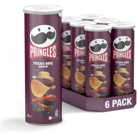 Pringles Γευστικά Σνακ Barbeque 165gr