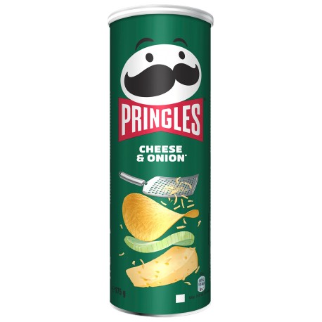 Pringles Cheese & Onion 165gr