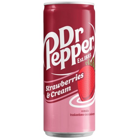 Dr Pepper Strawberries & Cream 355ml