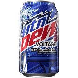 MTNN Dew Voltage Raspberry Citrus Drink – 355ml  12τεμ.