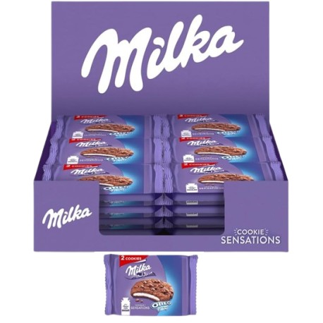 Milka Sensations Cookies Oreo Display 24x52g