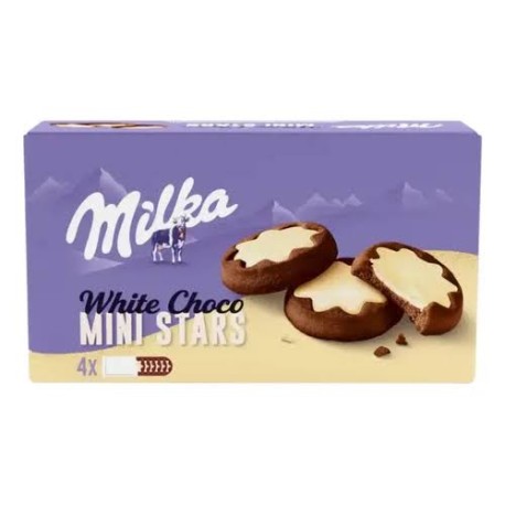 Milka White Choco Mini Stars, 150 g