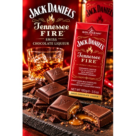Jack Daniel’s Swiss Chocolate 100gr