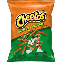 Cheetos Cheese Snacks - Cheddar Jalapeno, 226.8g