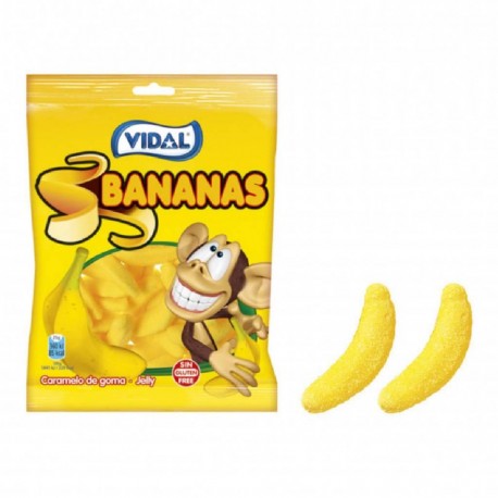 Vidal Ζελεδάκια ΜΠΑΝΑΝΑ 90 gr