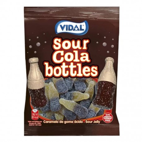 Vidal Sour Cola Bottles 90gr