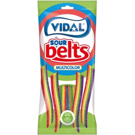 Vidal Ζελεδάκια Sour Belts 90gr