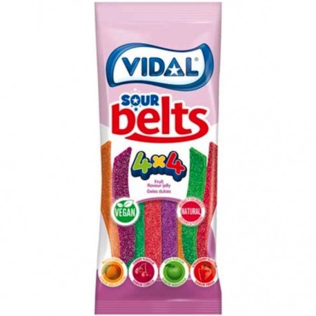 Vidal Ζελεδάκια Sour Pencils  4x4 - 90g