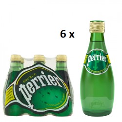 Perrier®, Ανθρακούχο Νερό Φυσικό Μεταλλικό Κουτί 250ml