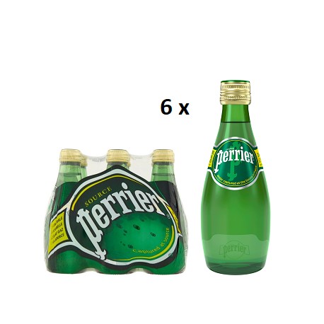 Perrier®, Ανθρακούχο Νερό Φυσικό Μεταλλικό Κουτί 250ml