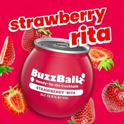 BuzzBallz – Strawberry Rita 13,5% 200ml
