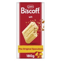 Lotus Biscoff white chocolate with cookie-flavored filling 180 g