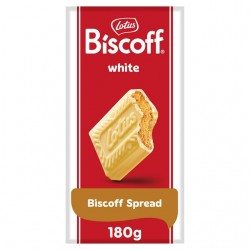 Lotus Biscoff White Chocolate with Biscoff Cream 180g