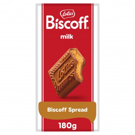 Lotus Biscoff Milk Chocolate with Biscoff Cream 180g