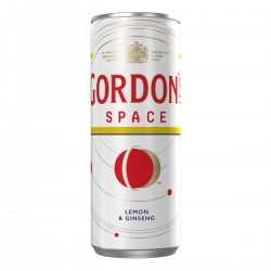 Gordon's Space Με Λεμόνι & Ginseng 250 ml