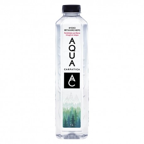 Aqua Carpatica Φυσικό Μεταλλικό Νερό 1 lt  (12τεμ.)