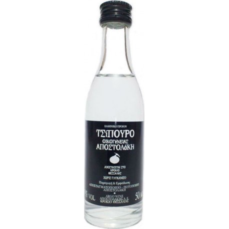ApostolakisΤσίπουρο χωρίς Γλυκάνισο 40% 50ml