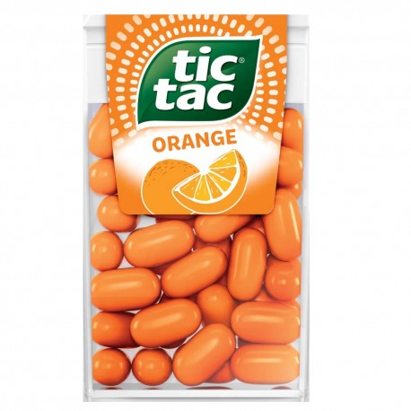 Tic Tac Καραμέλες με Γεύση Πορτοκάλι 18gr